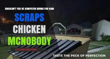 Dumpster Diving: Ham Scraps, Chicken McNobody and You