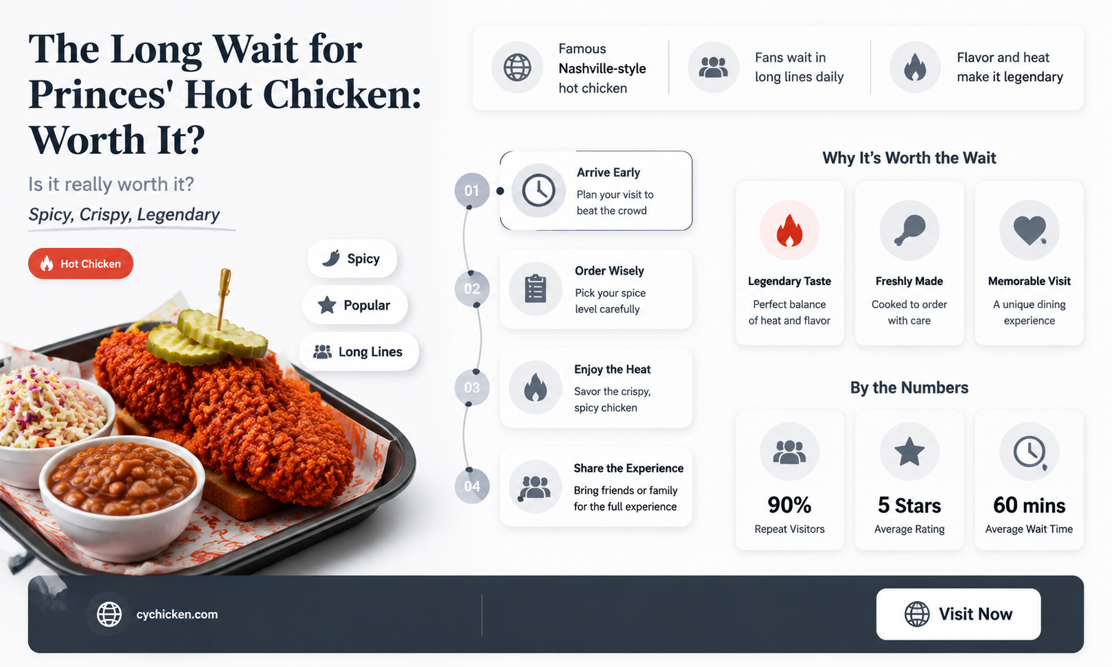 are there still hours of lines for princes hot chicken