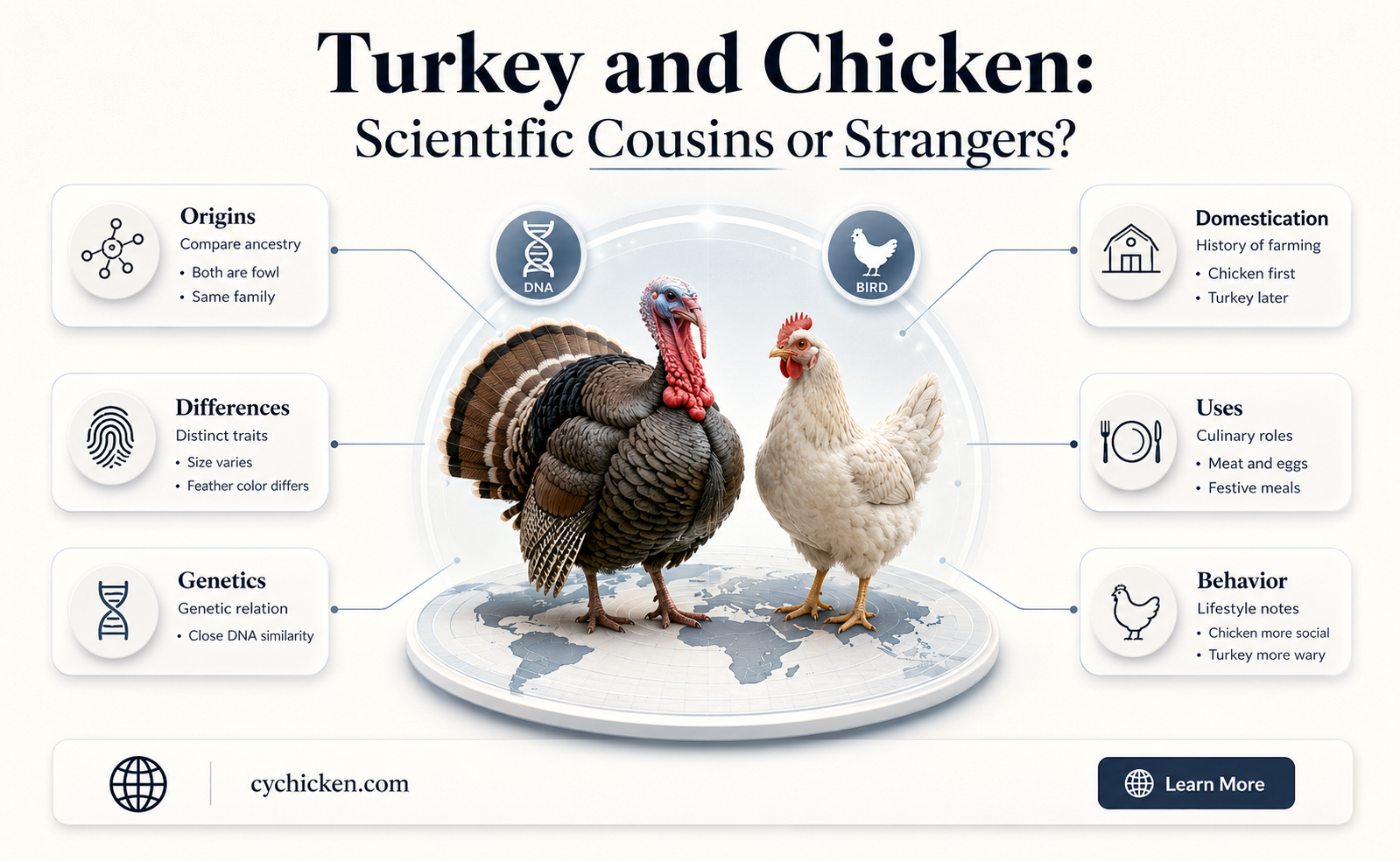 are turkey and chicken belong to the same scientific group