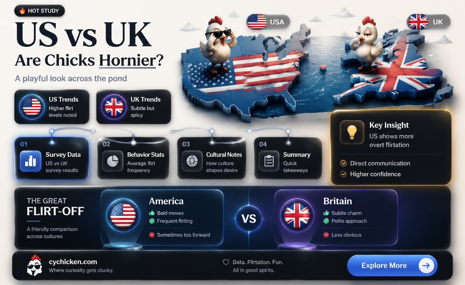 are chicks hornier in the us than uk