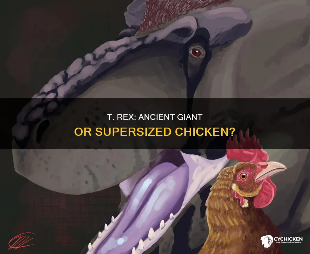 was a t rex just a very large chicken