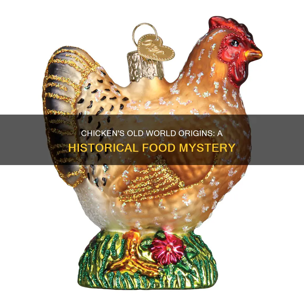 was chicken an old world or new world food