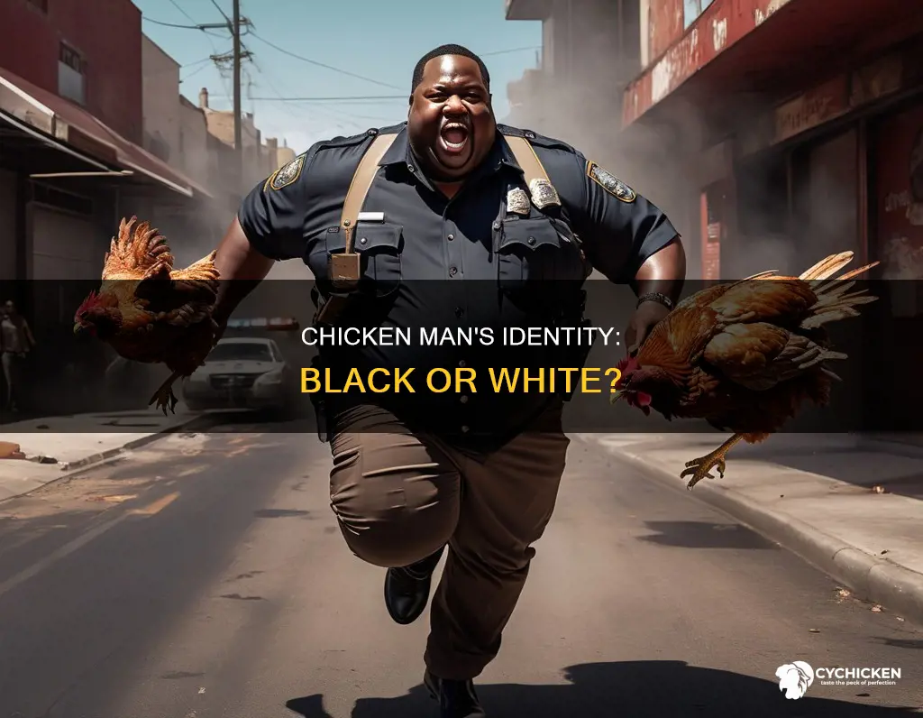 was chicken man black in the color of water