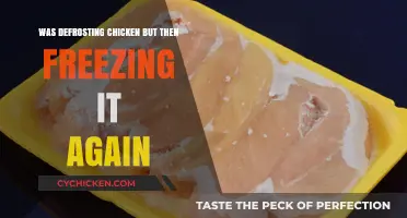 Defrosting Chicken and Refreezing: Safe or Risky Practice?