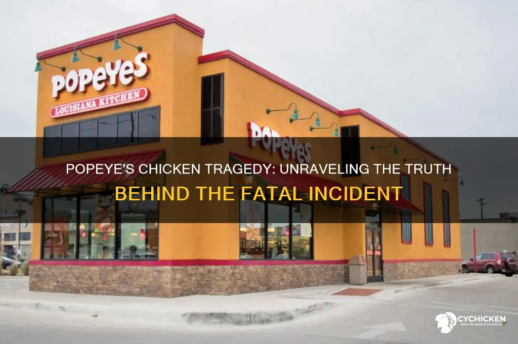 was it a killing at popeye chicken