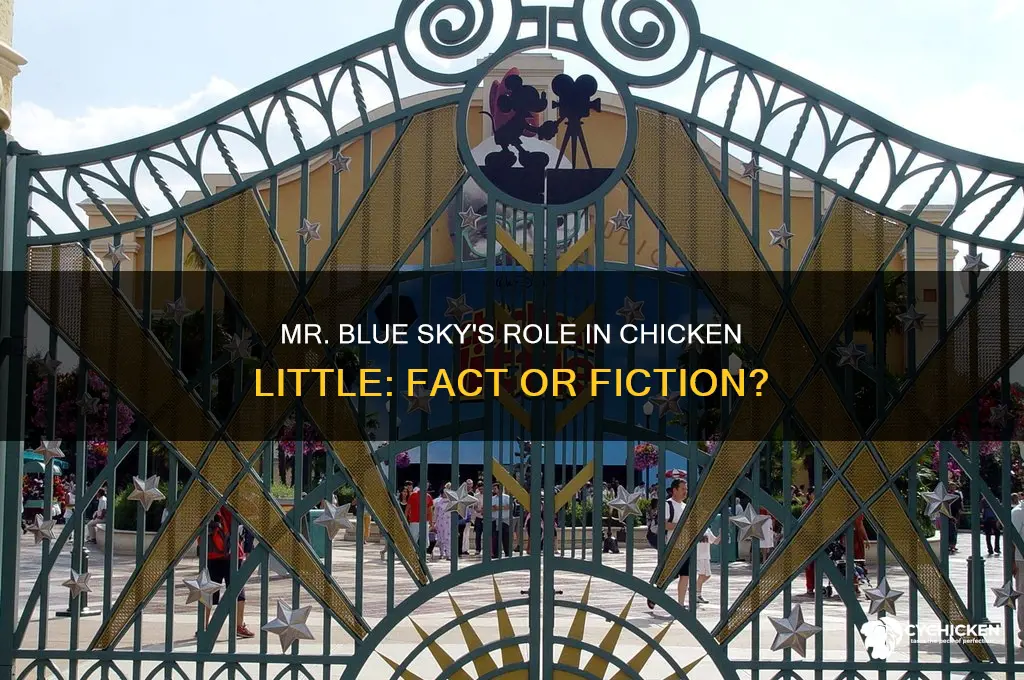 was mr blue sky in chicken little