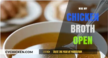 Was My Chicken Broth Open? A Guide to Food Safety