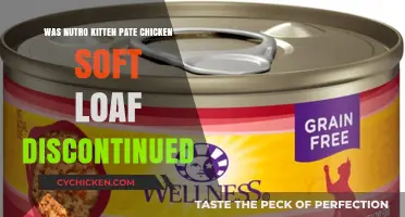 Nutro Kitten Pate Chicken Soft Loaf: Discontinued or Still Available?