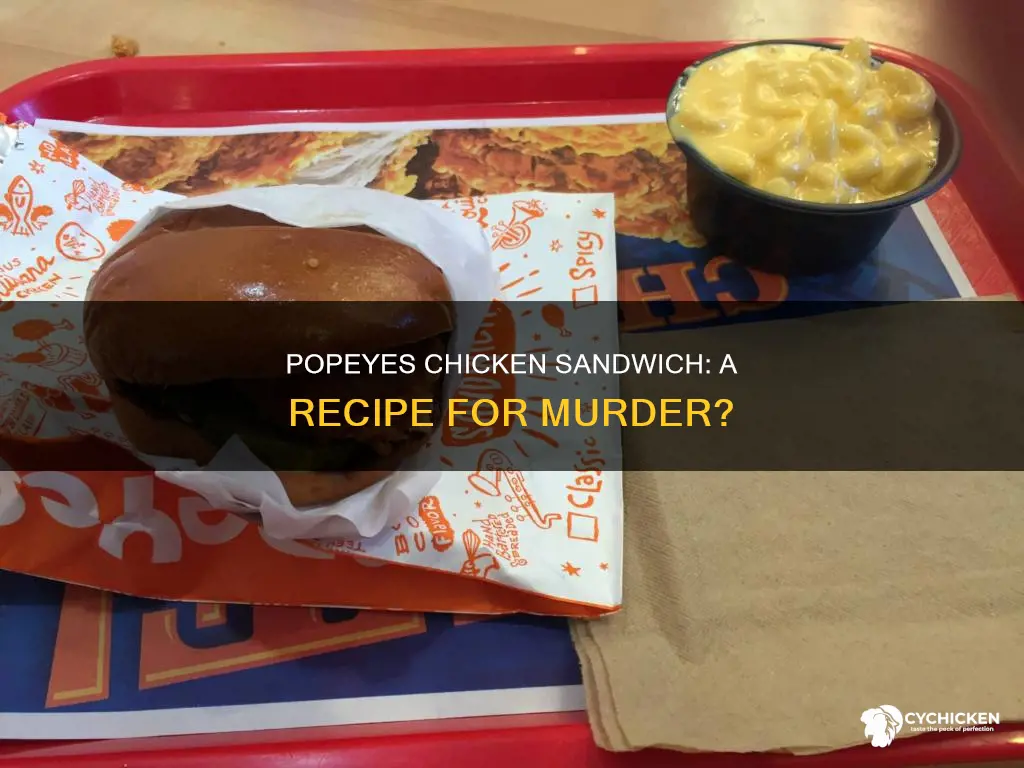 was there a man killed over popeyes chicken sandwixh