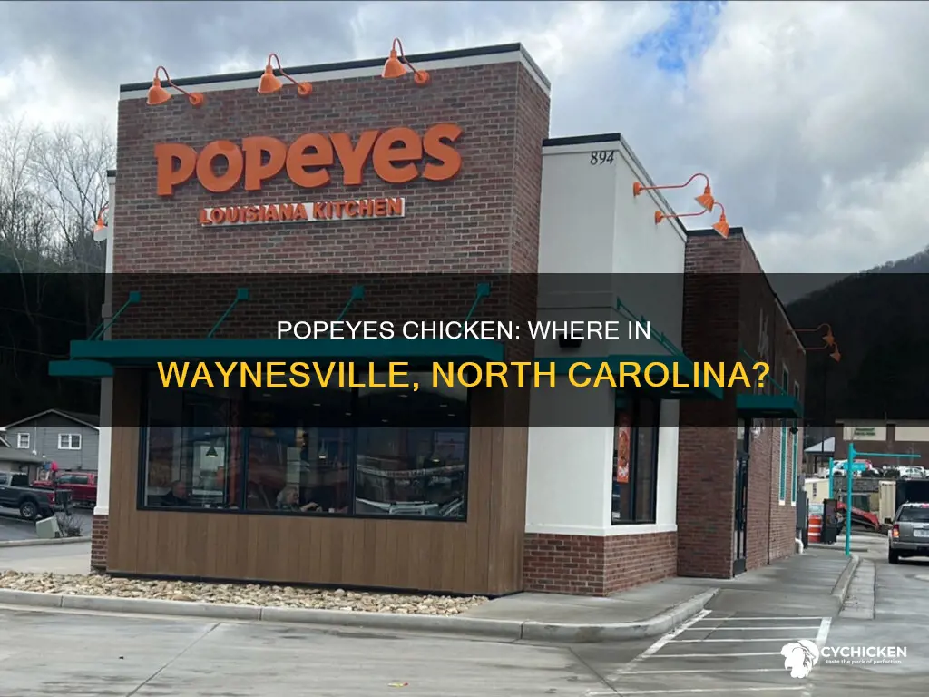 were is popeyes chicken going in waynesville north carolina