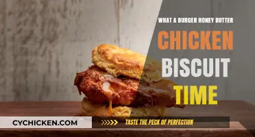 Honey Butter Chicken Biscuit Meets Burger: A Delicious Mashup