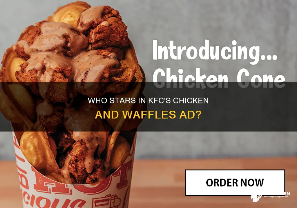 what actor is in the kfc chicken and waffles commercial