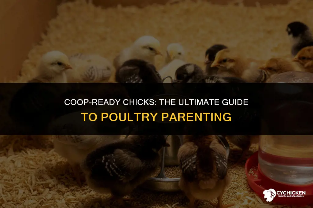 what age are chicks coop ready