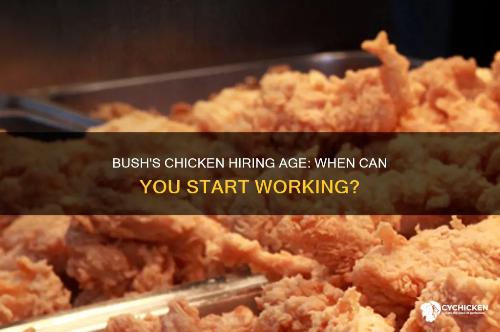 what age does bush