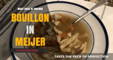 Where to Find Chicken Bouillon in Meijer: Aisle Guide