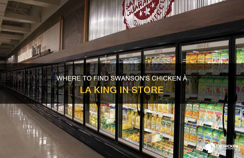 what aisle is swansons chicken a la king on
