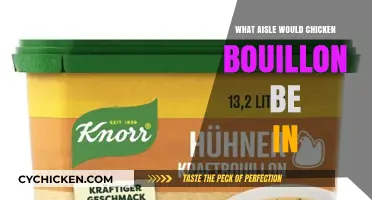 Finding Chicken Bouillon: Aisle Location Guide for Easy Shopping