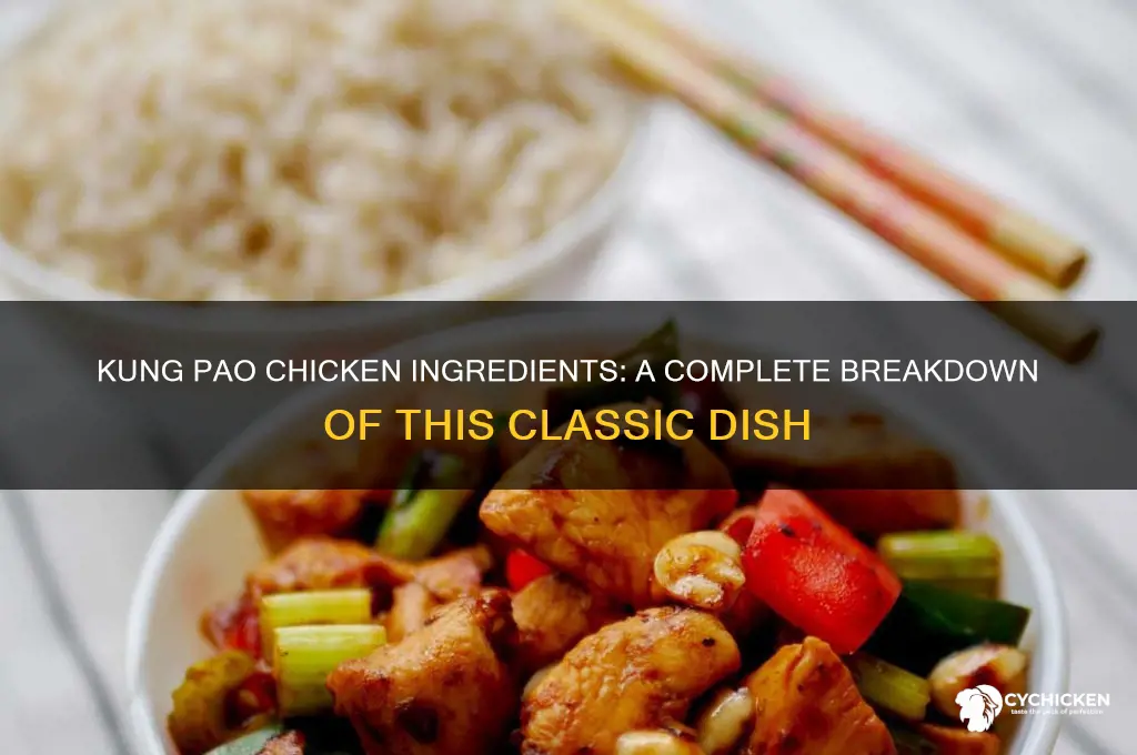 what all comes in kung pao chicken