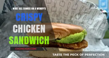 Wendy's Crispy Chicken Sandwich: Ingredients, Toppings, and More Revealed