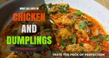 Exploring the Hearty Ingredients in Classic Chicken and Dumplings Recipe