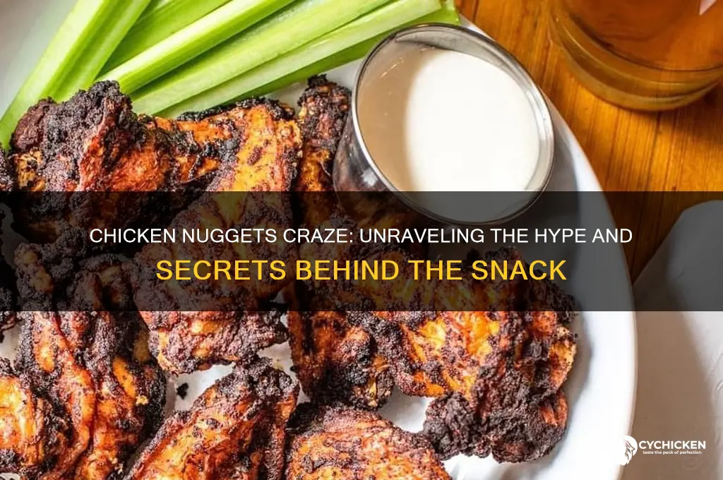 what all the talk about chicken huggets