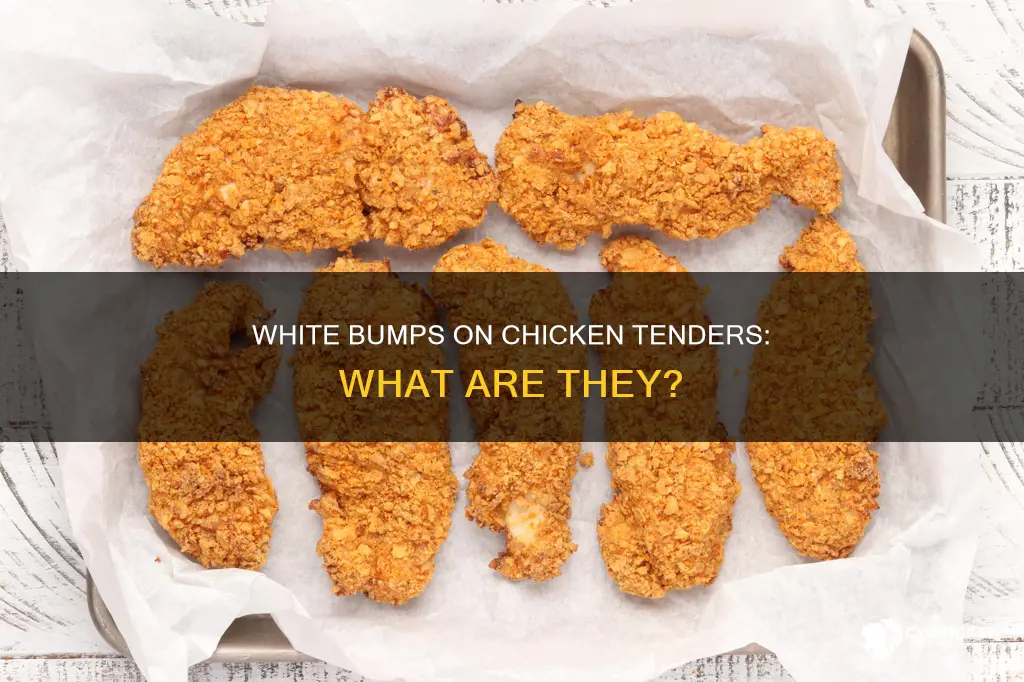 what are 1 4 in white things on chicken tenders