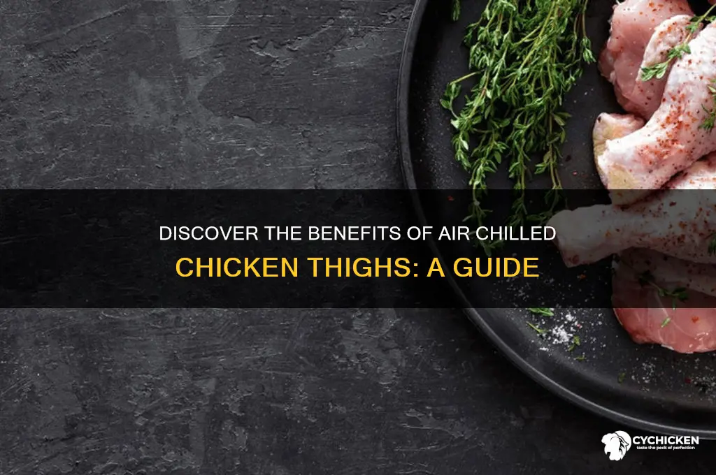 what are air chilled chicken thighs
