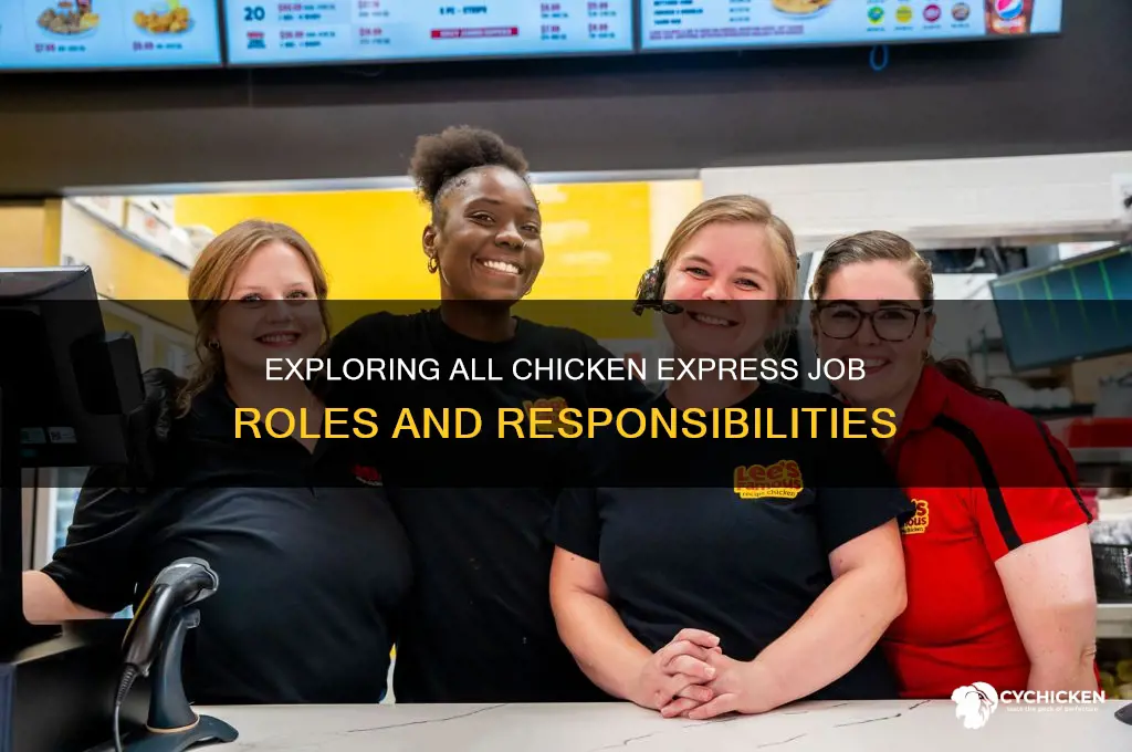 what are all of the chicken express positions