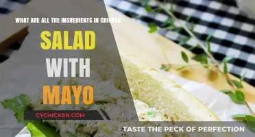 Delicious Chicken Salad with Mayo: A Complete Ingredient Guide