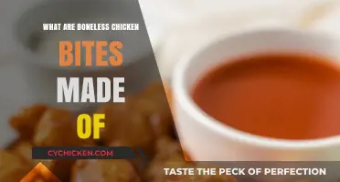 What Are Boneless Chicken Bites Made Of? Ingredients Explained