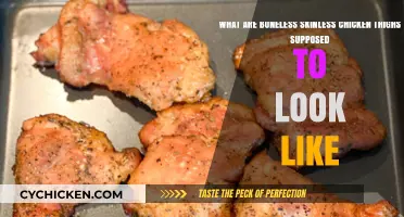 What Boneless Skinless Chicken Thighs Should Look Like: A Guide