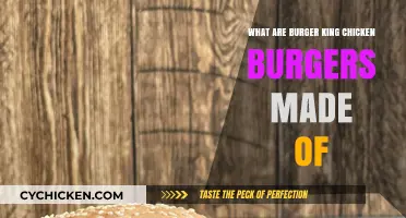 Unveiling Burger King's Chicken Burgers: Ingredients and Composition Explained