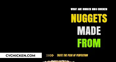 Unveiling Burger King's Chicken Nuggets: Ingredients and Composition Explained