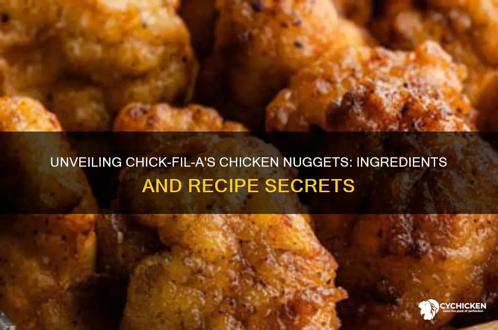 what are chick fil a chicken nuggets made out of