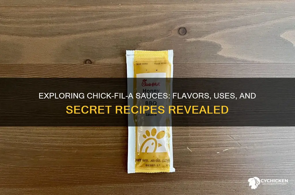 what are chick-fil-a sauces