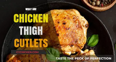 Discover the Juicy Secrets of Chicken Thigh Cutlets: A Guide