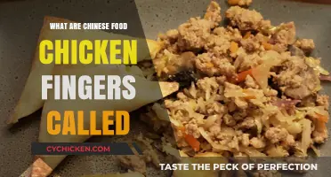Discover the Authentic Name of Chinese Food Chicken Fingers