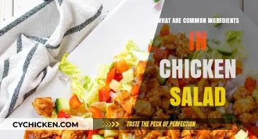 Delicious Chicken Salad: A Blend of Fresh and Flavorful Ingredients