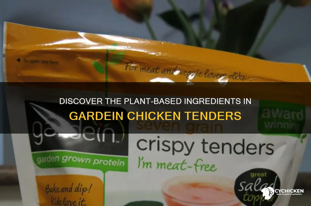 what are gardein chicken tenders made of