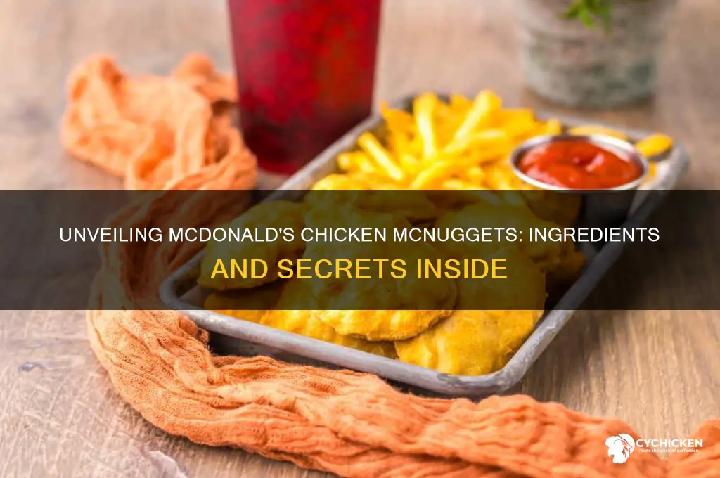 what are in mcdonald