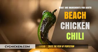 South Beach Chicken Chili: Essential Ingredients for a Healthy Twist
