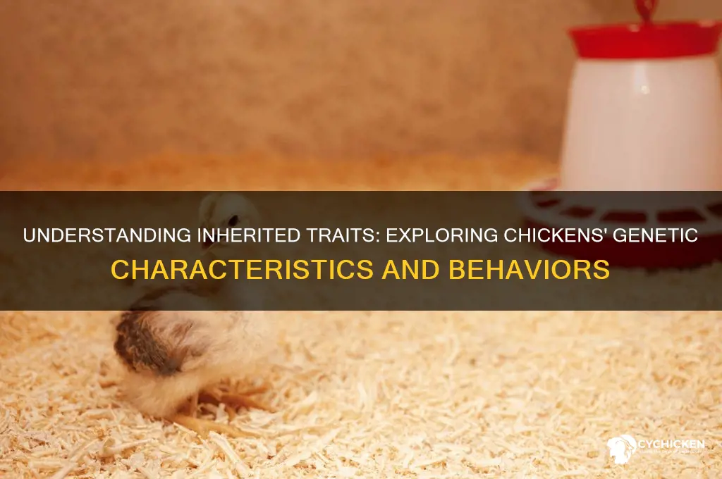 what are inherited characteristics of a chicken