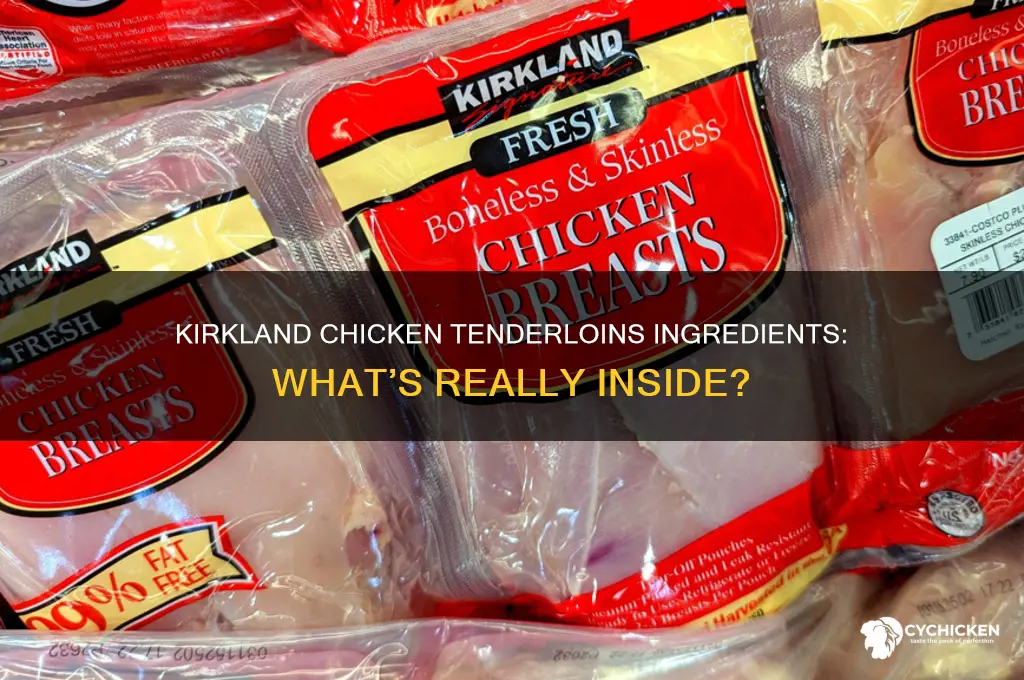 what are kirkland chicken tenderloins made out of