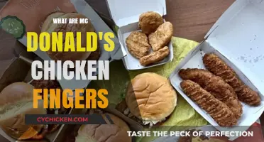 McDonald's Chicken Fingers: A Tasty Snack or Menu Mystery?