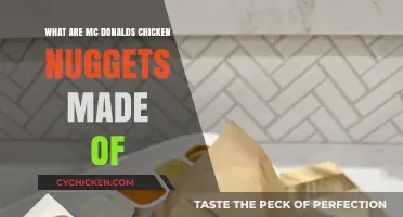 Unveiling McDonald's Chicken Nuggets: Ingredients and What's Inside