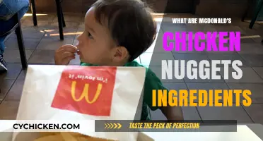 McDonald's Chicken Nuggets Ingredients: Unveiling the Secret Recipe