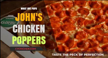 Discover Papa John's Chicken Poppers: A Tasty Snack Explained