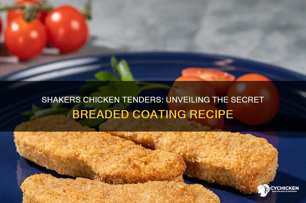 what are shakers chicken tenders breaded in