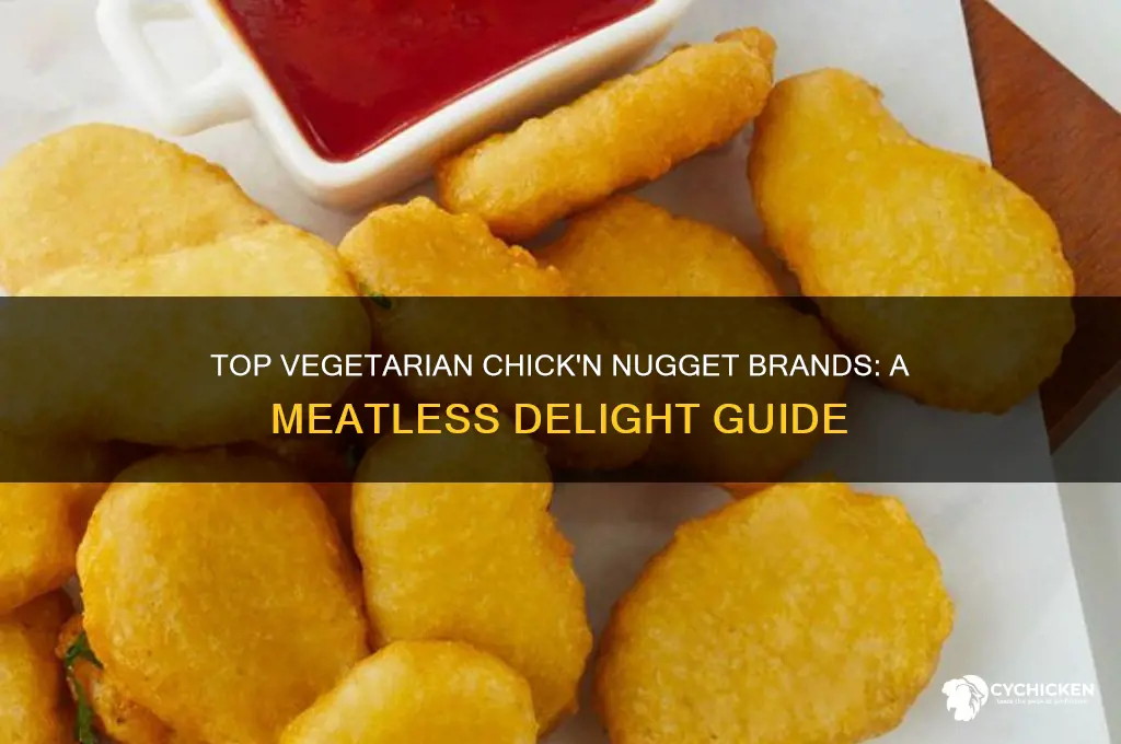 what are some companies that make vegetarian chick nuggets