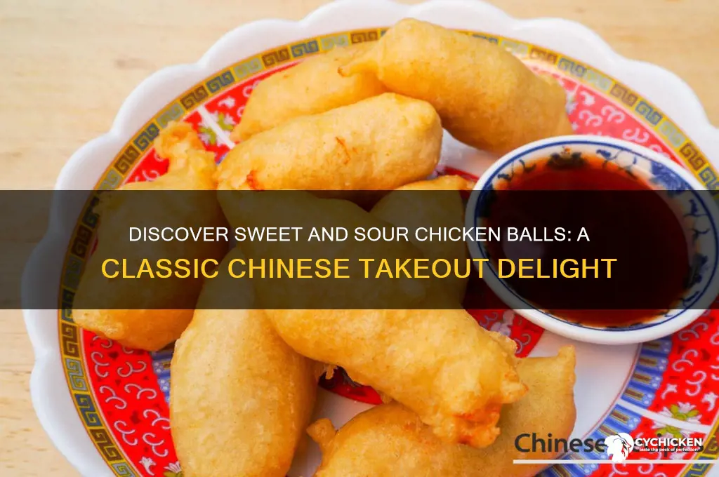 what are sweet and sour chicken balls